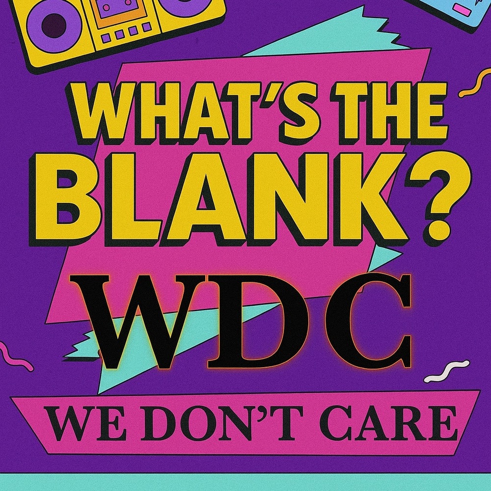 WDC Vibrant Boombox - Purple and Yellow